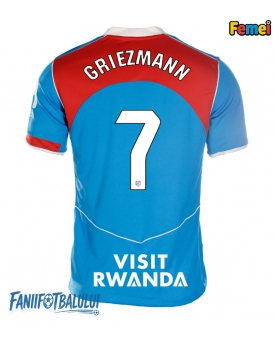 Atletico Madrid Antoine Griezmann #7 Tricou Fotbal Replică 2025-26 Femei Treilea